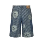 Dior x Denim Tears Cotton Denim Bermuda Shorts