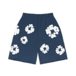 Navy Blue Denim Tears Shorts